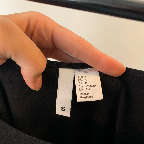 Divided (H&M) Black bodycon dress size small - Picture 2 of 3